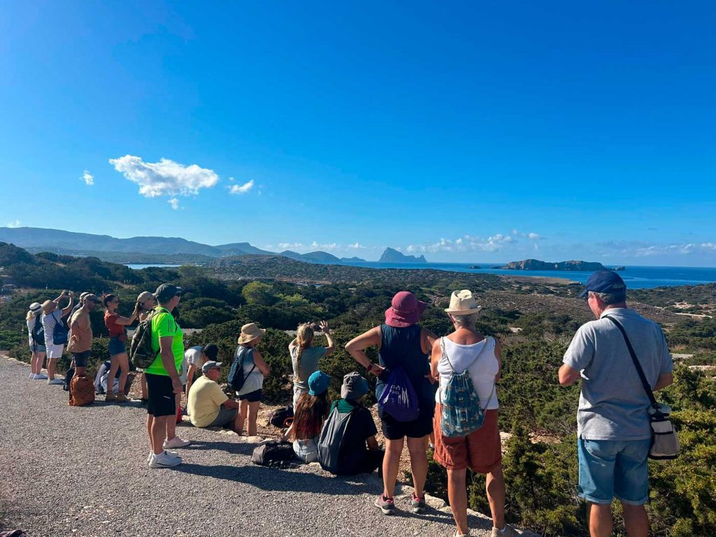 Visita a sa Conillera