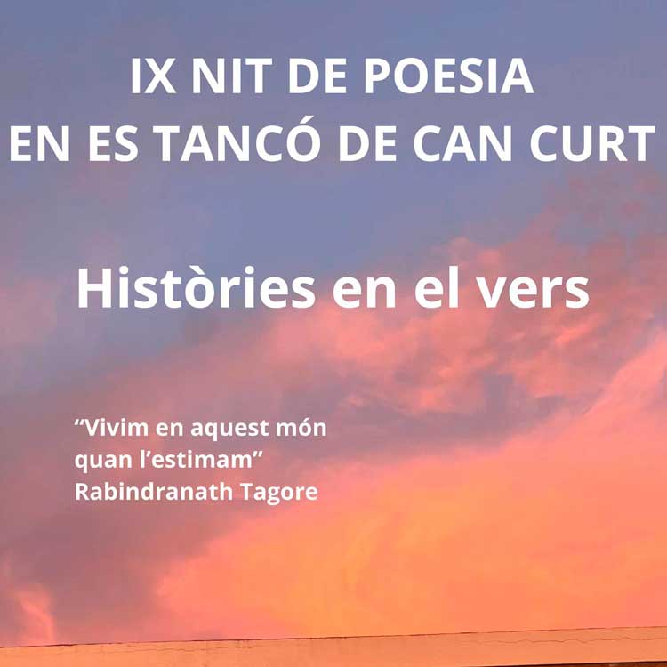 IX Nit de poesia en Es Tancó de Can Curt