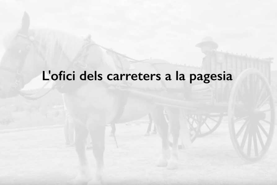 L'ofici dels carreters a la pagesia