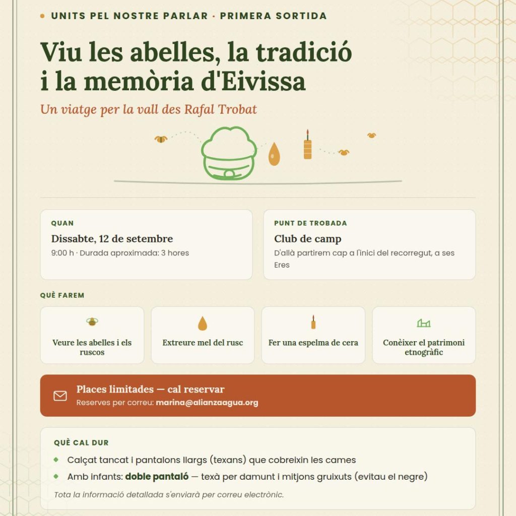 Viu les abelles, la tradició i la memòria d'Eivissa